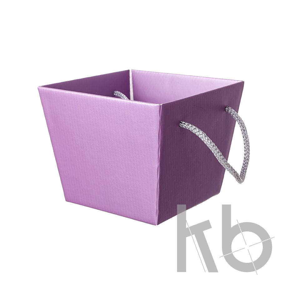 Коробка-переноска сиреневая небольшая
