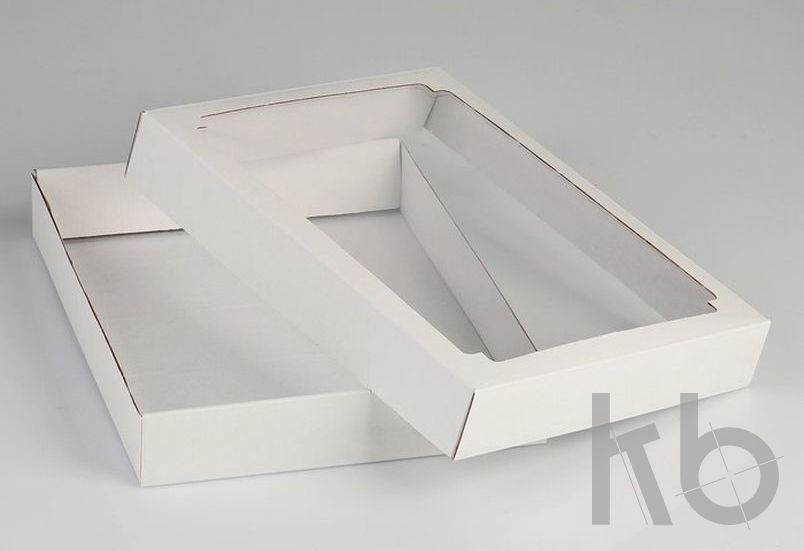 Коробка самосборная из МГК с окном