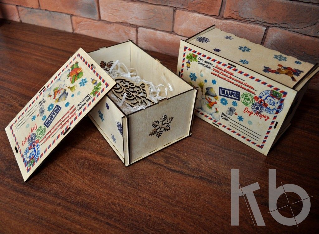 Коробка из фанеры 