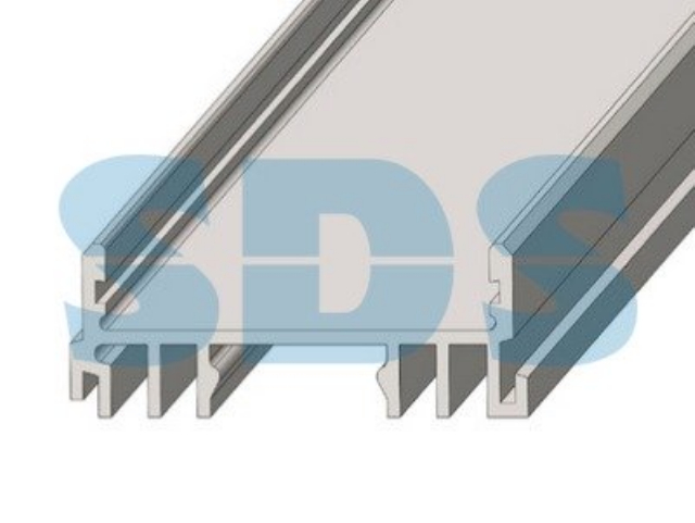 Профиль накладной алюминиевый 3612-2 2 м REXANT