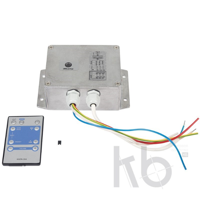 Контроллер для светодиодных лент 230 В, 2000 Вт 3 кан. х 3,0 А, 23 прогр., ДУ, IP54