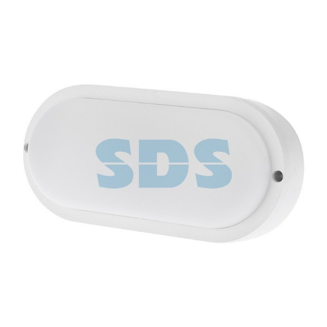 Светильник светодиодный пылевлагозащищенный REXANT ЖКХ-01 овал 18 Вт 1800 Лм 196 мм IP65 6500 K