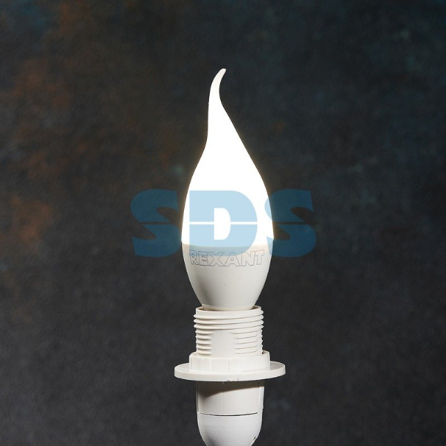 Лампа светодиодная Свеча на ветру (CW) 7,5 Вт E14 713 лм 4000 K нейтральный свет REXANT