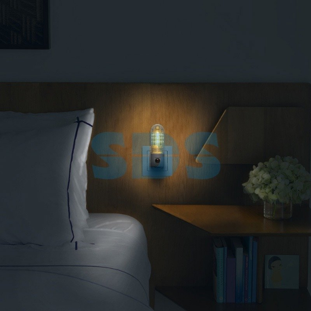 Светодиодный ночник 220 В с датчиком «день-ночь»