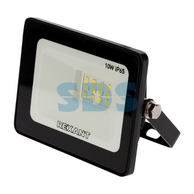 Прожектор светодиодный 10 Вт 200–260В IP65 800 лм 6500 K холодный свет REXANT