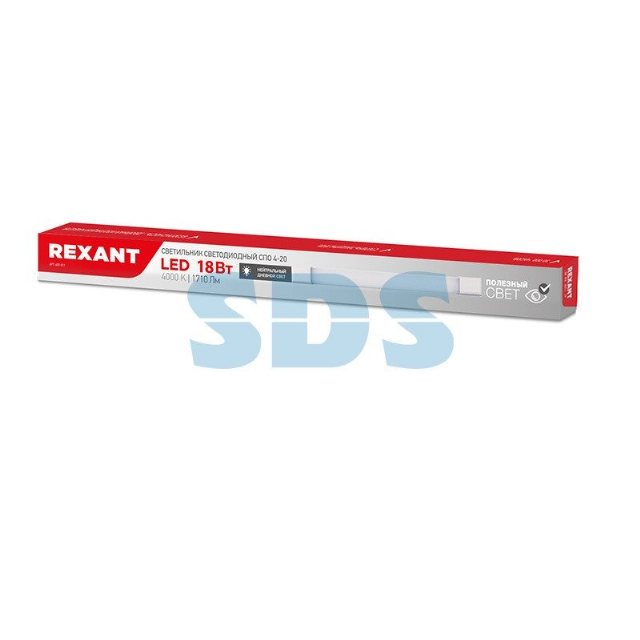 Светильник общего назначения СПО4-20 18Вт 200В-240В IP20 1710 Лм 4000K нейтральный свет REXANT