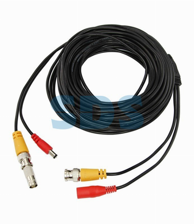 Кабель соединительный для систем видеонаблюдения BNC + DC питание, длина 18 метров REXANT