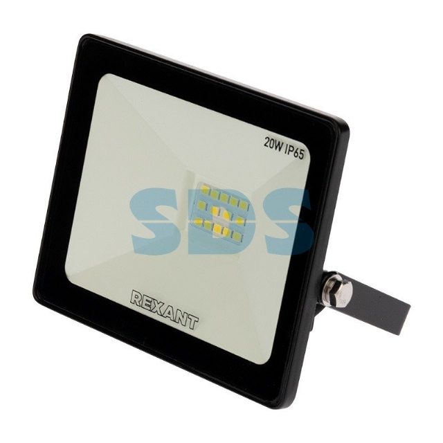 Прожектор светодиодный 20 Вт 200–260В IP65 1600 лм 6500 K холодный свет REXANT