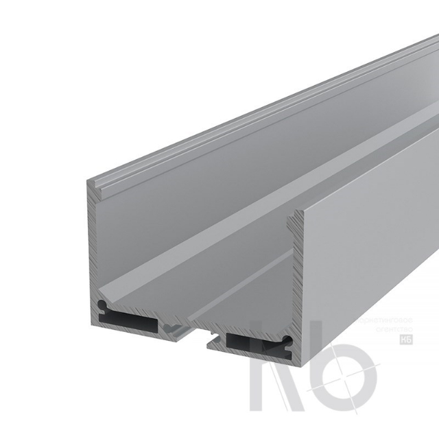 Профиль накладной алюминиевый 5032-2, 2 м REXANT