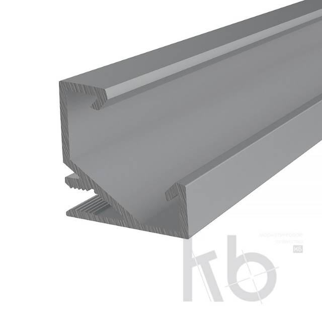 Профиль угловой алюминиевый 1717-2 2 м REXANT