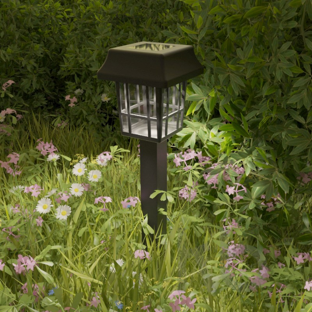 Садовый светильник на солнечной батарее (SLR-LND-35)  LAMPER