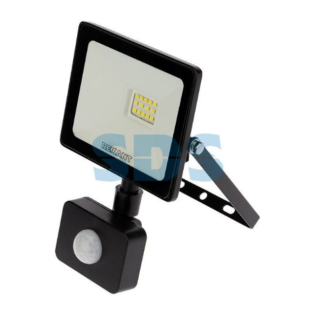 Прожектор светодиодный с датчиком движения 20 Вт 200–260В IP44 1600 лм 6500 K холодный свет REXANT