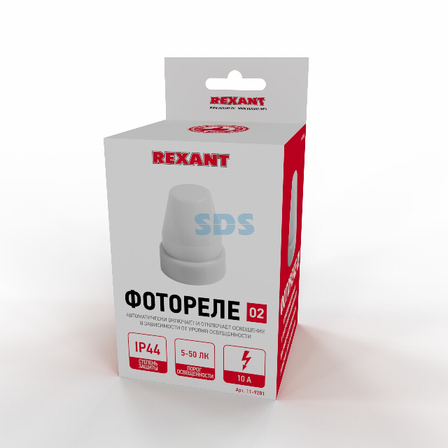 Фотореле 02 5-50 Лк 10 А IP44 REXANT