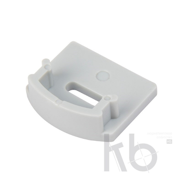 Заглушка для профиля 1612 с отверстием REXANT