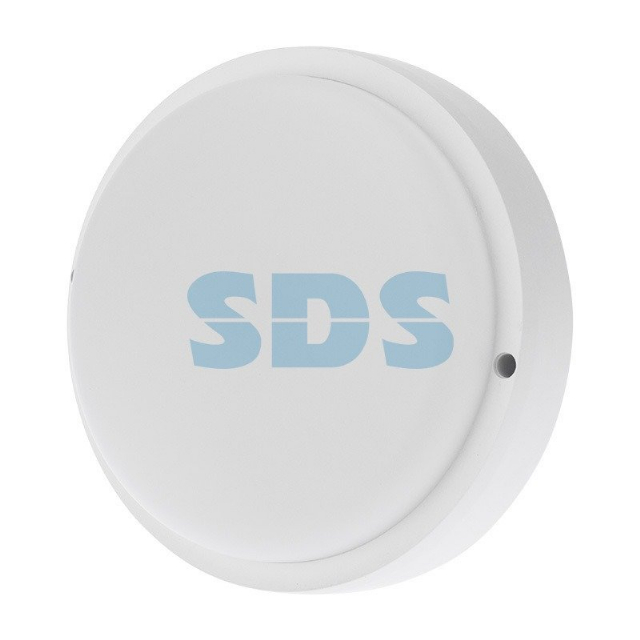 Светильник светодиодный пылевлагозащищенный REXANT ЖКХ-01 круг 18 Вт 1800 Лм IP65 174 мм 6500 K с микроволновым датчиком движения