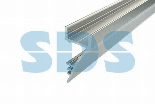 Профиль для стен накладной алюминиевый 3616-2, 2 м REXANT