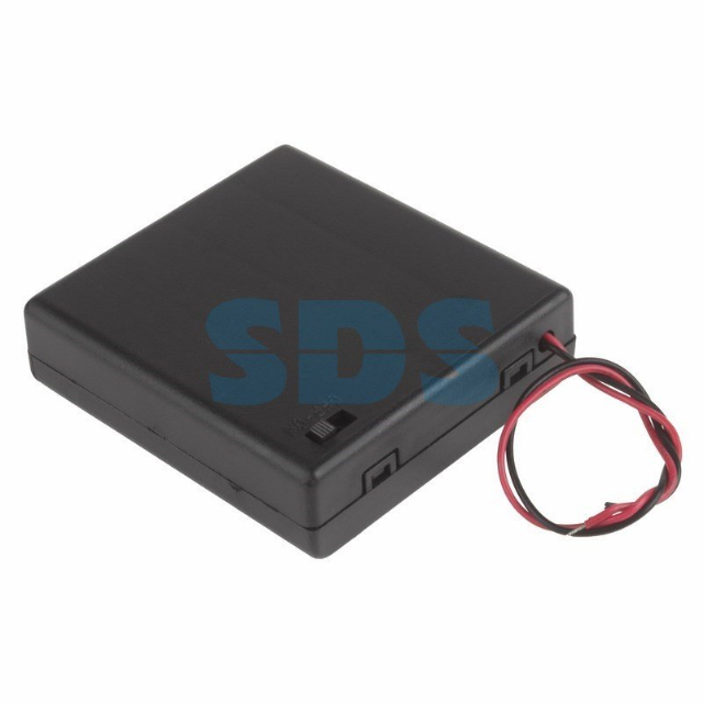 Батарейный отсек 4хАА (с проводами, закрытый)