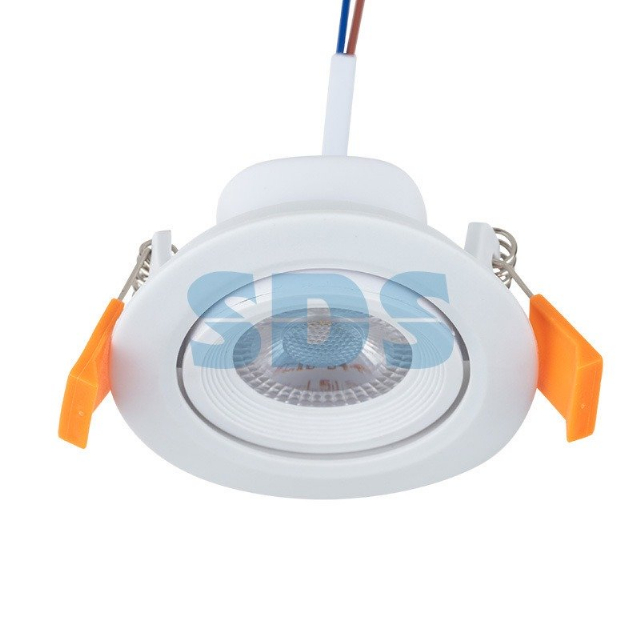 Светильник встраиваемый поворотный REXANT Bagel 5 Вт 4000 К LED