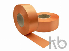 Сатиновая лента оранжевая