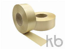 Сатиновая лента бежевая