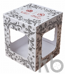 Коробка универсальная под шар 65/80/100 мм по макету клиента