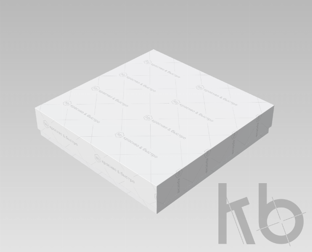 Коробка крышка-дно 350х325х150 мм