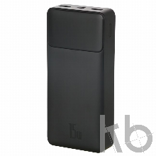 Внешний аккумулятор Baseus PPBD050101 Digital Display 20000mAh 15W Black