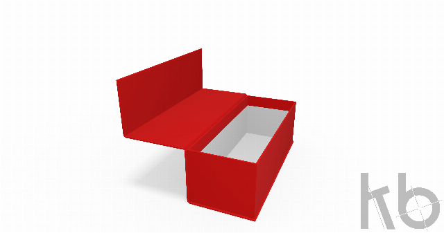 Коробочка на 3 шара 10 см из переплетного картона Коробочка на 3 шара 10 см из переплетного картона