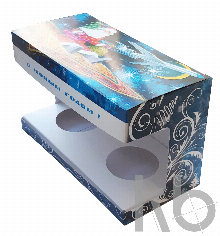 Коробка под 2 шара 80 мм по макету клиента