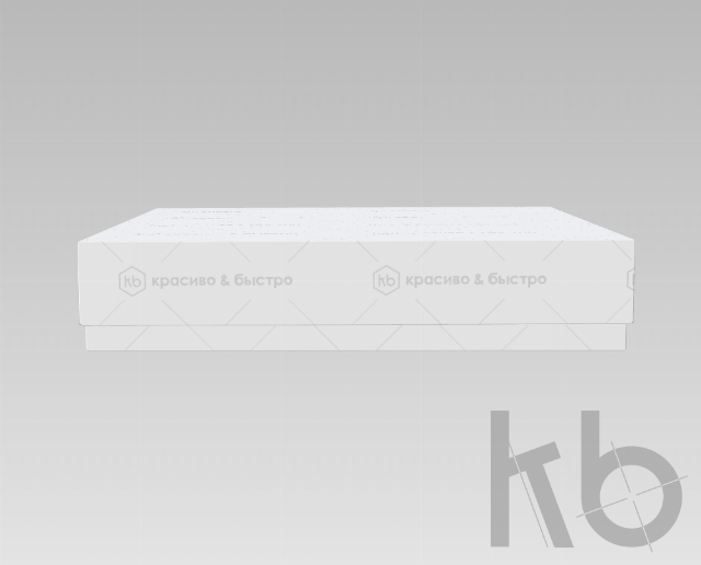 Коробка крышка-дно 25х25х125 мм