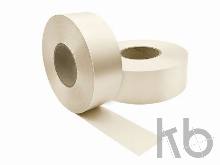 Сатиновая лента кремовая