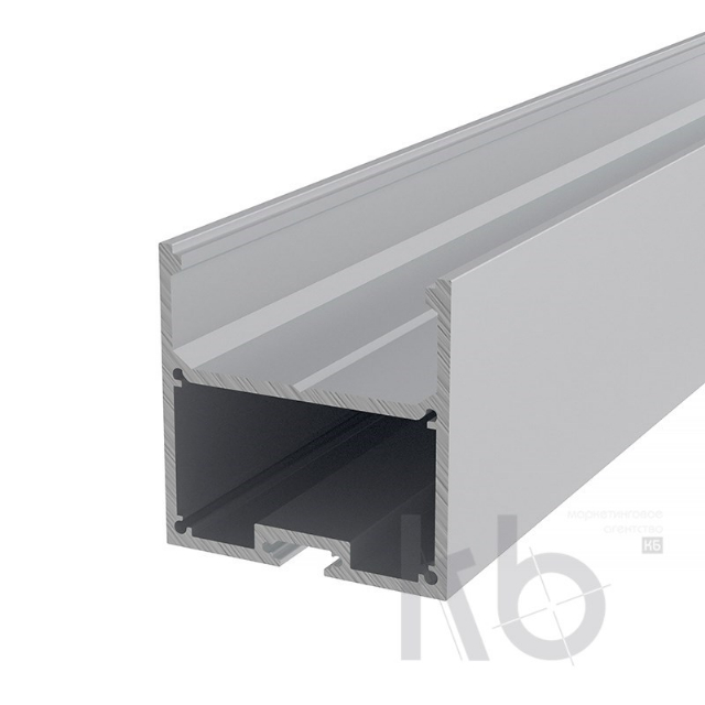 Профиль накладной алюминиевый 5050-2, 2 м REXANT