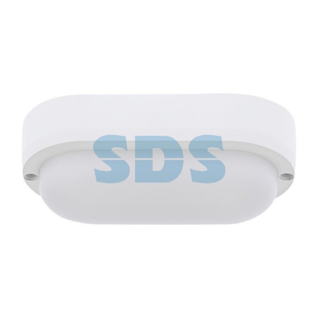 Светильник светодиодный пылевлагозащищенный REXANT ЖКХ-01 овал 8 Вт 700 Лм 155 мм IP65 6500 K