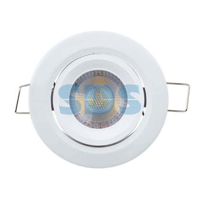 Светильник встраиваемый поворотный REXANT Bagel 5 Вт 4000 К LED