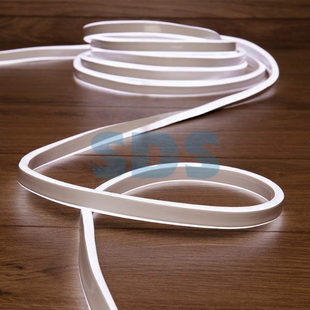 Гибкий неон LED SMD 8х16 мм, двухсторонний, белый, 120 LED/м, 5 м