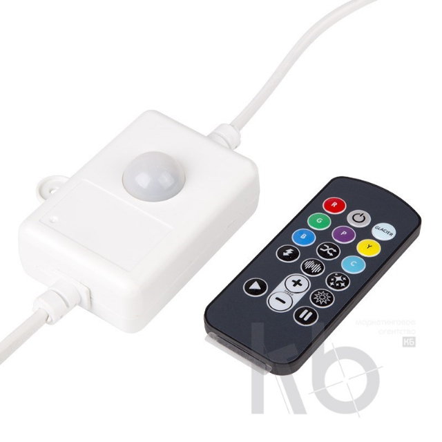 Контроллер с пультом для RGB гирлянд