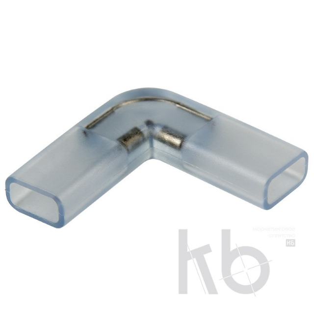 Муфта соединительная L для светодиодной ленты 220 В 9.5х6 мм