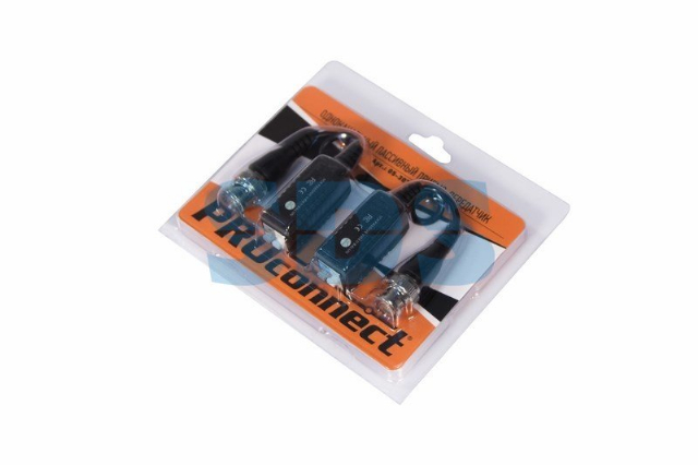 Приемопередатчик пассивный AHD, CVI, TVI  (комплект 2 шт), цена за 1 шт.  PROconnect