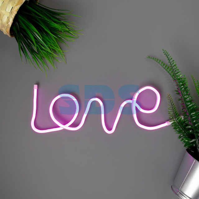 Набор для создания неоновых фигур NEON-NIGHT «Креатив» 120 LED, 1 м, розовый