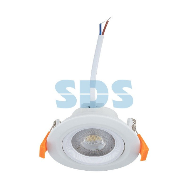 Светильник встраиваемый поворотный REXANT Bagel 12 Вт 4000 К LED