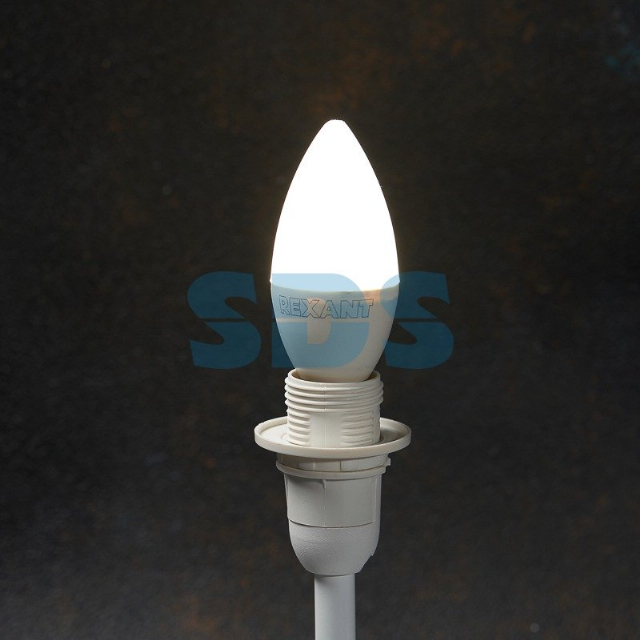 Лампа светодиодная Свеча (CN) 7,5 Вт E14 713 лм 4000 K нейтральный свет REXANT