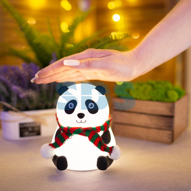 Силиконовый ночник «Панда»