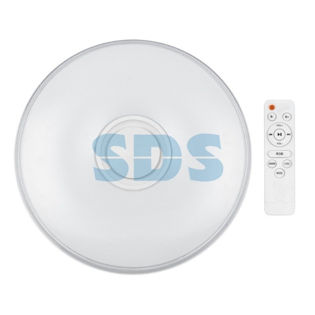 Светильник настенно-потолочный REXANT Fobos Melody 2700-6500 K RGB Bluetooth Sound с пультом и APP LED