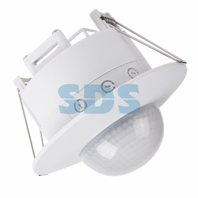 Датчик движения точечный  ДДТ 01, 360°, 2000 Вт,10-2000 Лк, 2-20 м, 10-420 сек. REXANT