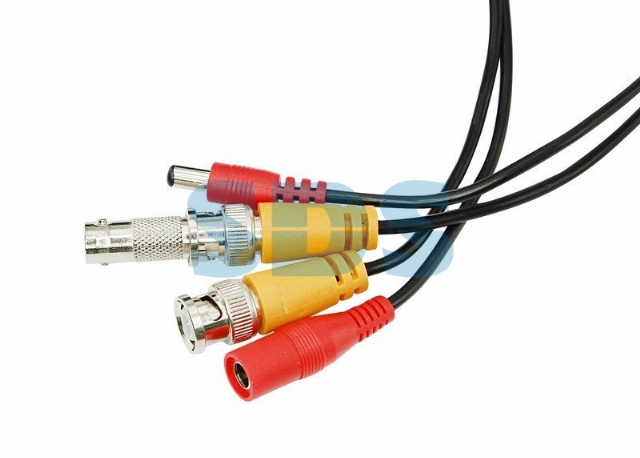 Кабель соединительный для систем видеонаблюдения BNC + DC питание, длина 18 метров REXANT