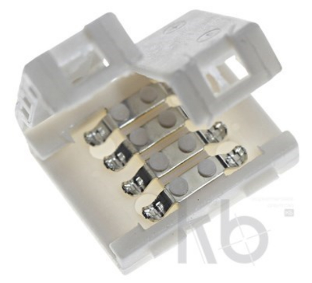 Коннектор стыковочный для RGB светодиодных лент шириной 10 мм LAMPER