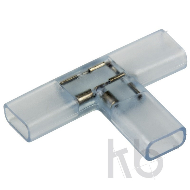 Муфта соединительная T для светодиодной ленты 220 В 13.5х6.5 мм