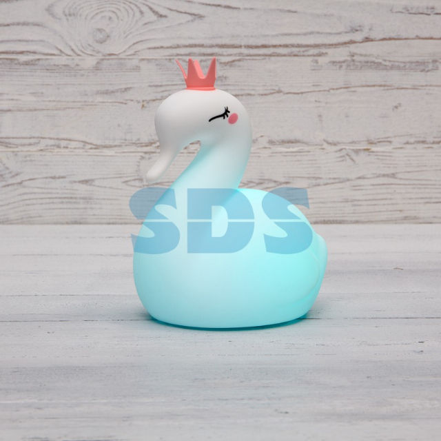 Силиконовый ночник «Лебедь», NEON-NIGHT