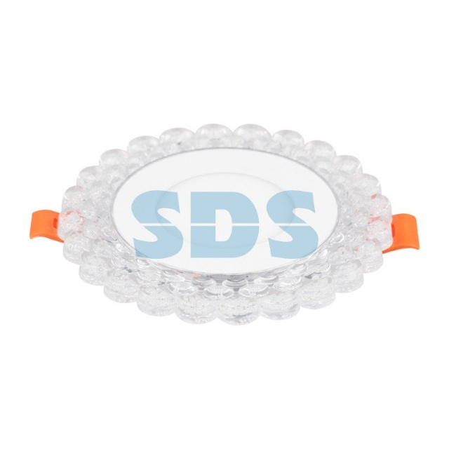 Светильник светодиодный встраиваемый REXANT Aurora&Sunset Ice RGB с изменяемой цветовой температурой и регулируемой мощностью 4W+RGB 4000 К LED