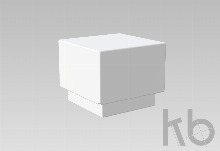 Коробка крышка-дно 25х25х25 мм